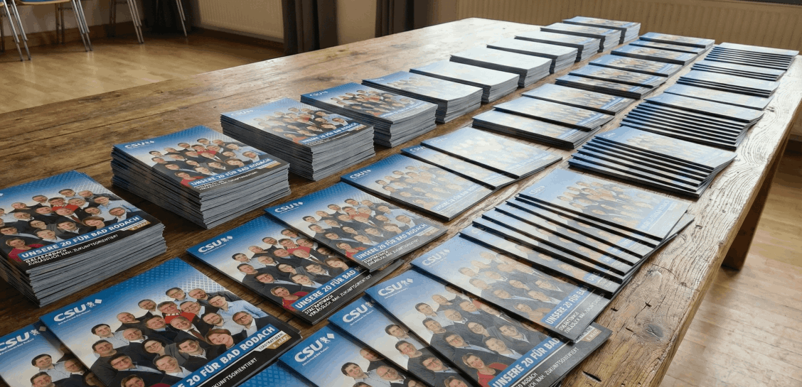 CSU Bad Rodach Wahlflyer